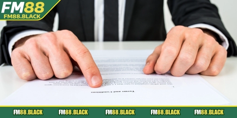 Tình huống áp dụng rõ ràng giúp miễn trừ trách nhiệm FM88